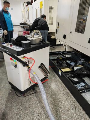 Machine Tool Iron Chip Cleaning Machine CNC Water Tank Chip Removal Machine