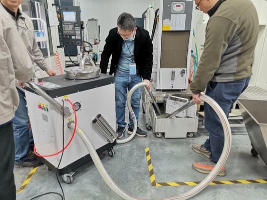 8000L/H CNC Sludge Cleaning Machine Tool Slag Removal Equipment