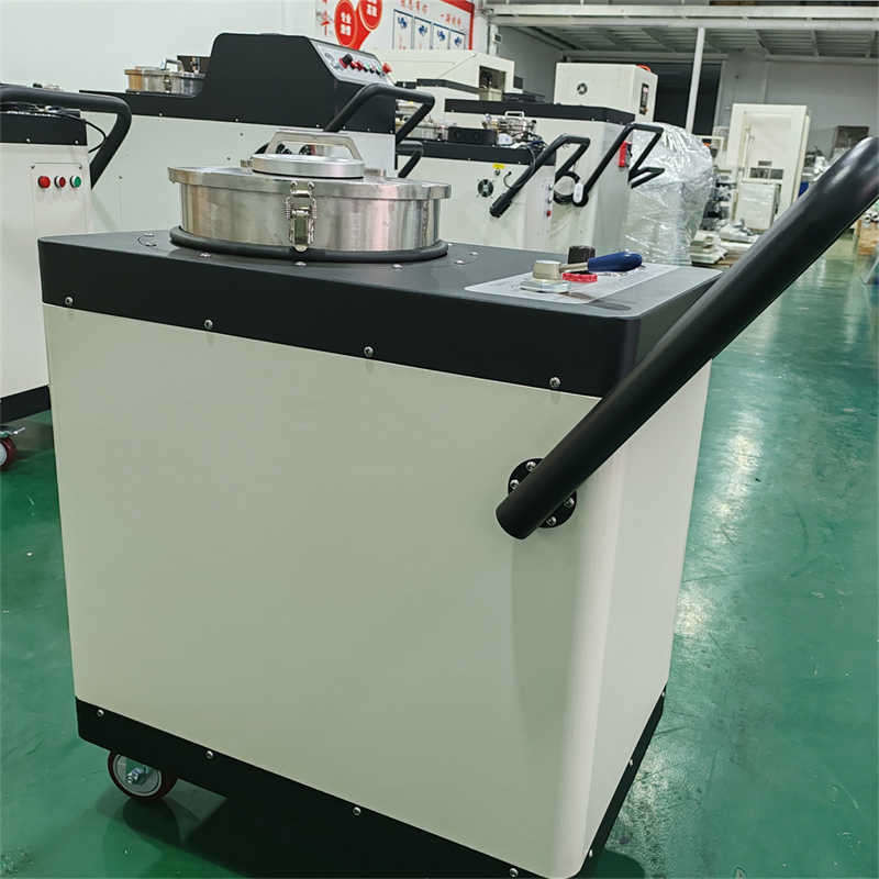 8000L Chip Sludge Removal Machine 0.75mm CNC Coolant Tank Cleaner